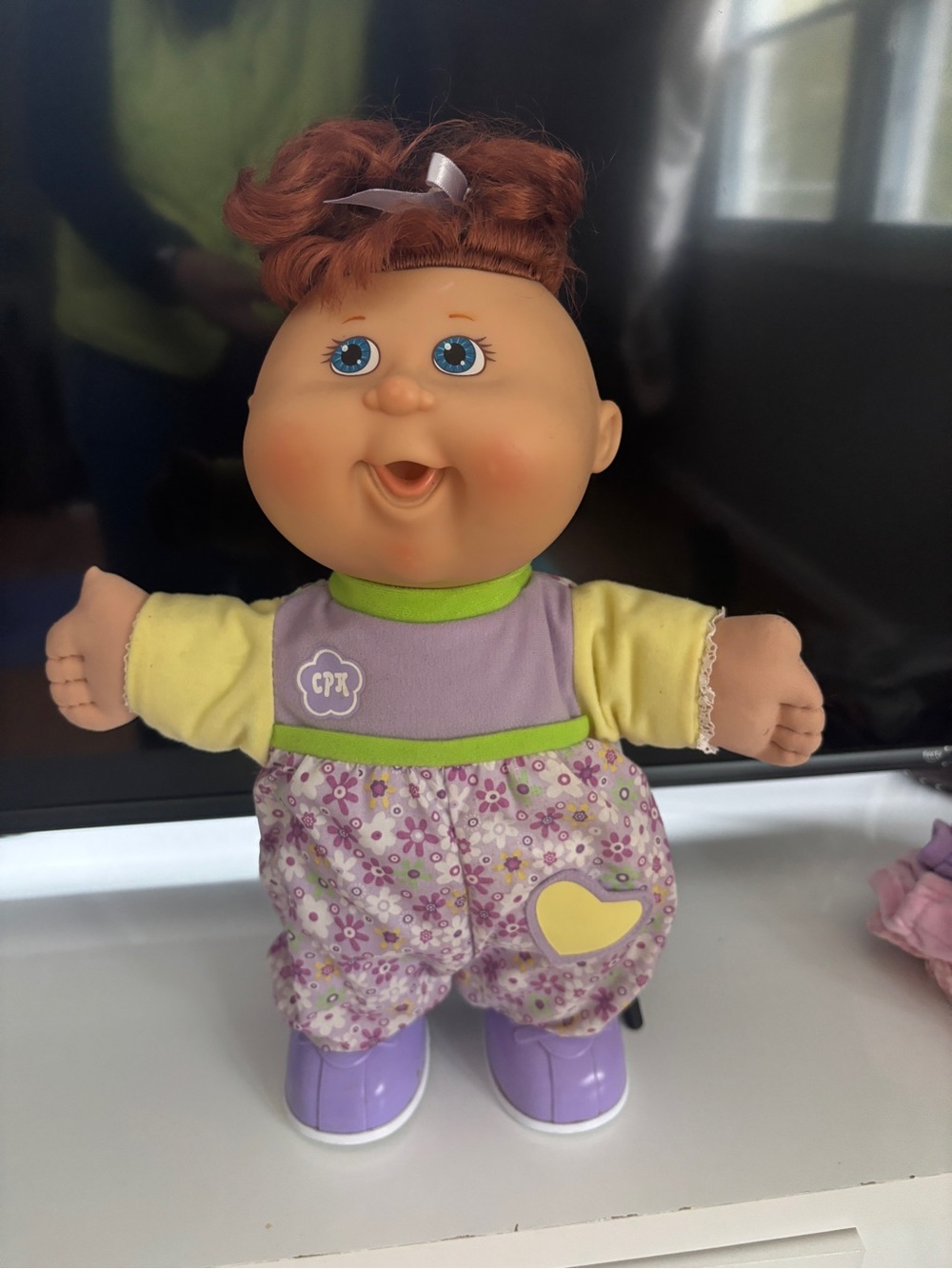 CPK cabbage patch kids collectable movable and talks